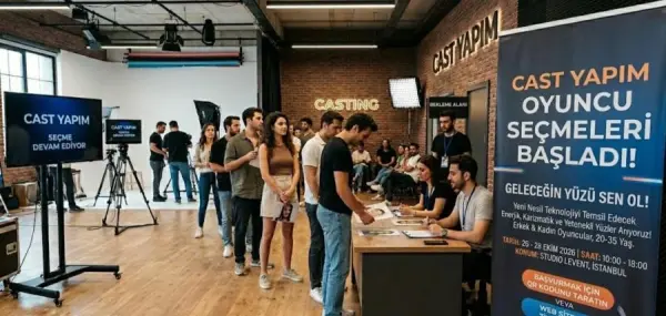 5g Reklam çekimleri için oyuncu başvuruları almaya başladık