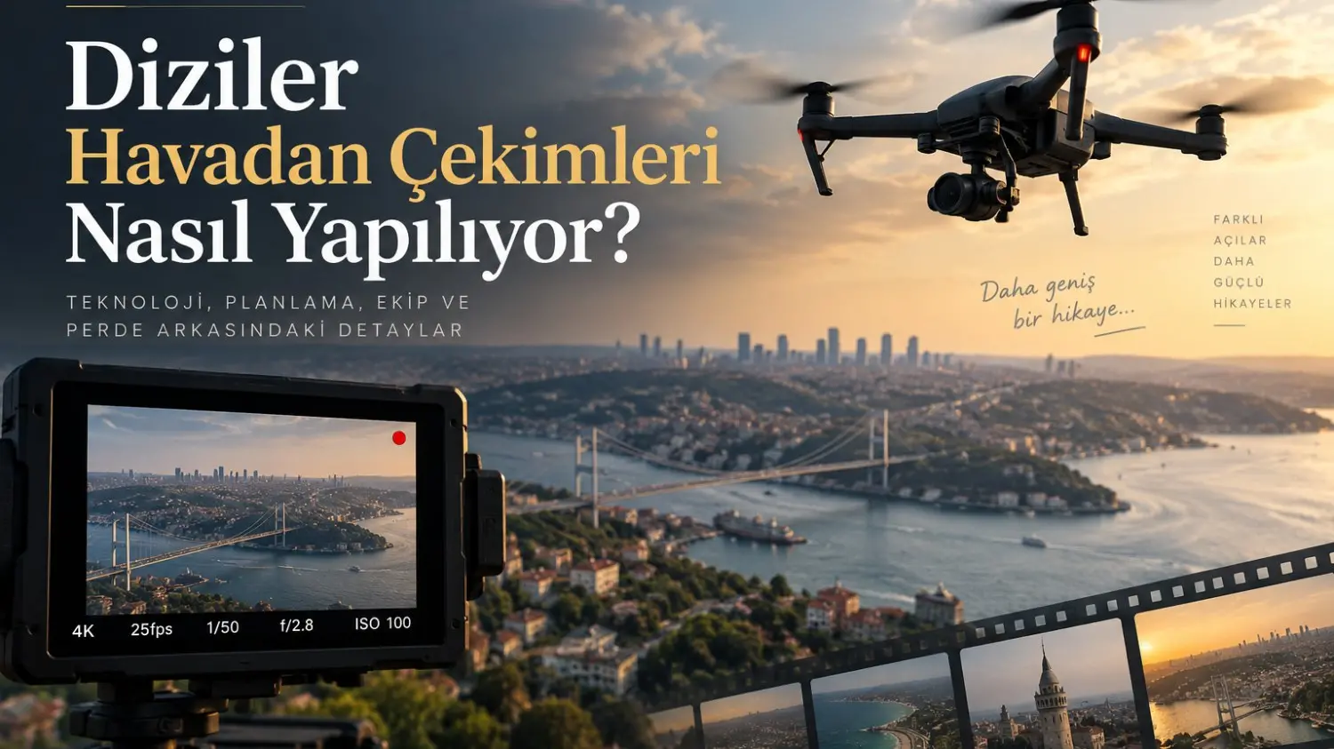 Diziler Havadan Çekimleri Nasıl Yapılıyor?