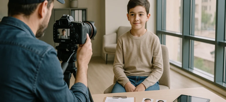 Çocuk Oyuncu Deneme Çekimi