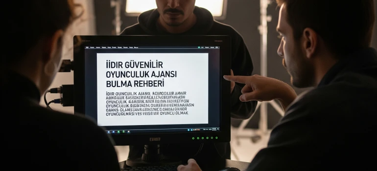 Iğdır Güvenilir Oyunculuk Ajansı Bulma – Blog görseli