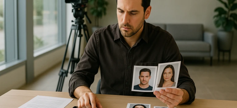 Oyunculuk Ajansı Başvurusu İçin Doğru Fotoğraflar Nasıl Seçi – Blog görseli